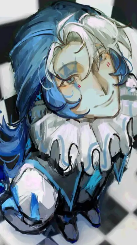 ai character: Shadow Milk Cookie background