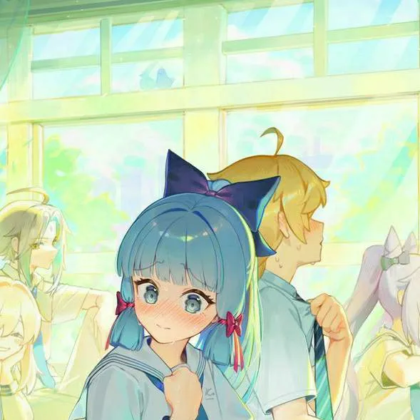 chat with ai character: Genshin School au!