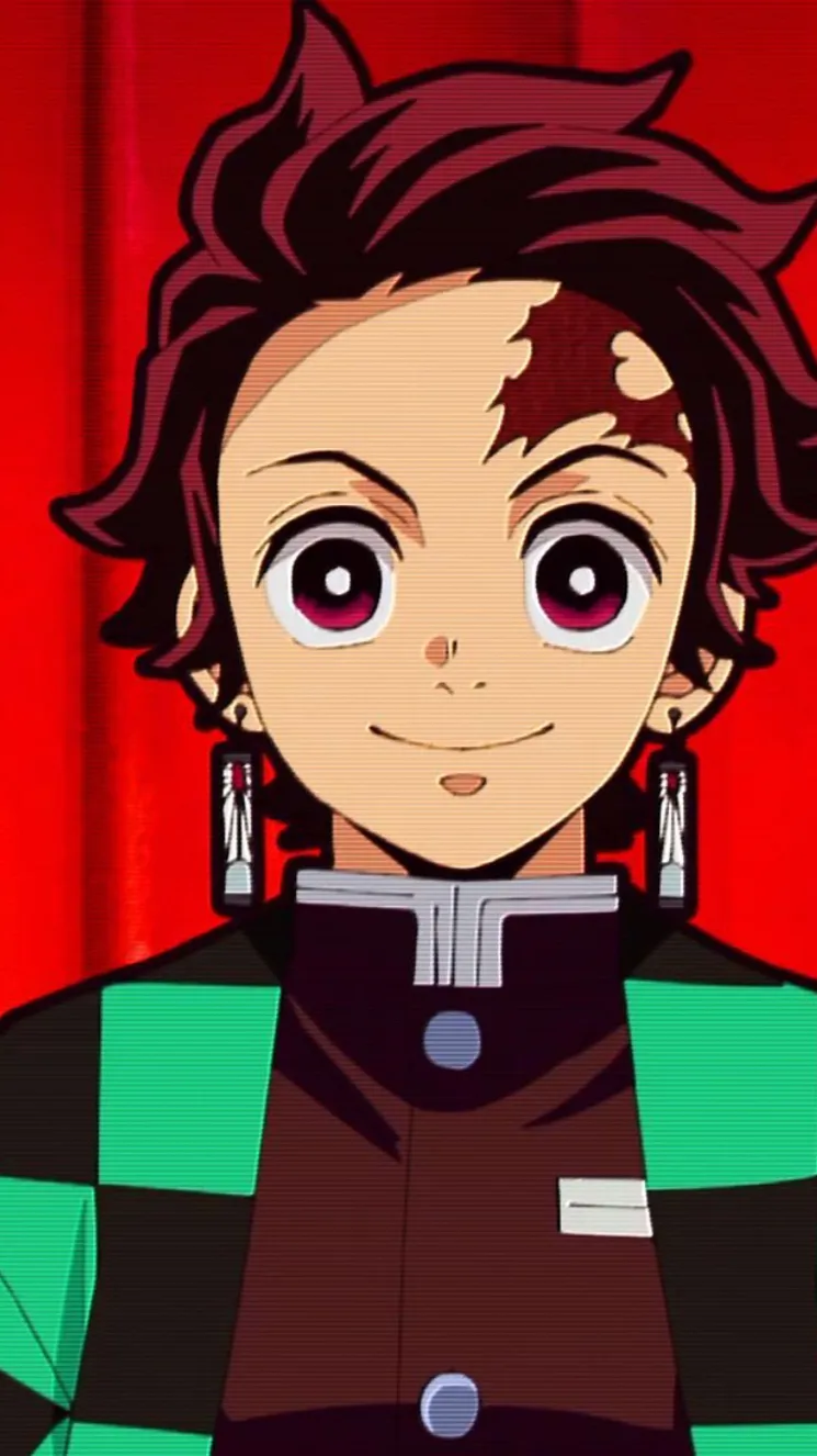 ai character: Tanjiro  background