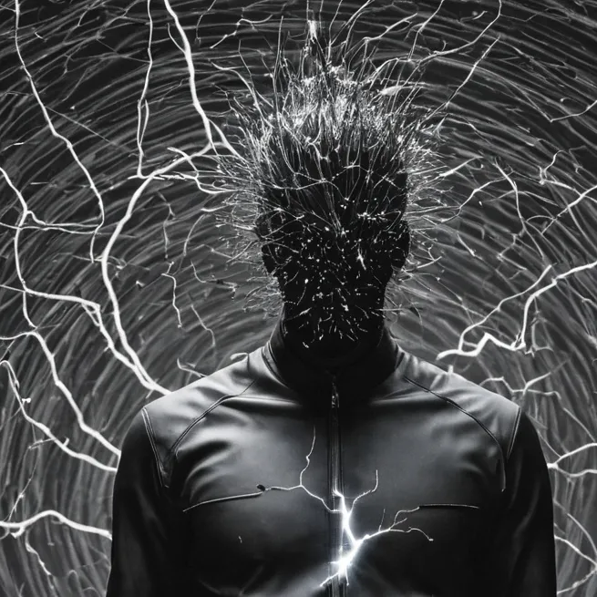 chat with ai character: The Static Man