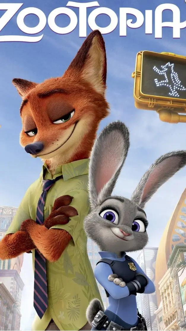 ai character: Zootopia background