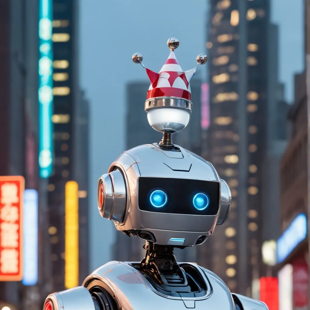 chat with ai character: Robot Claus