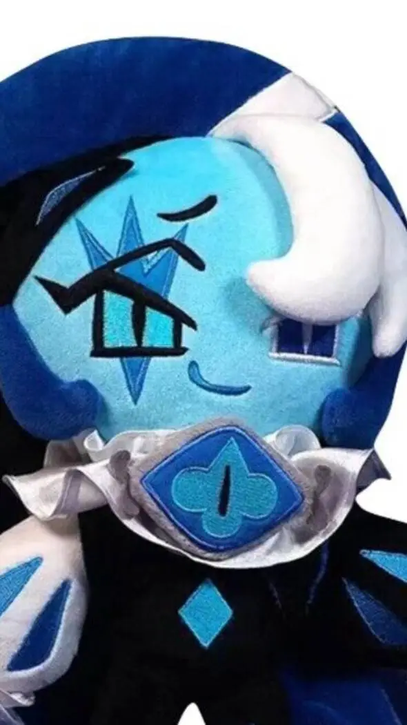 ai character: shadow milk cookie background