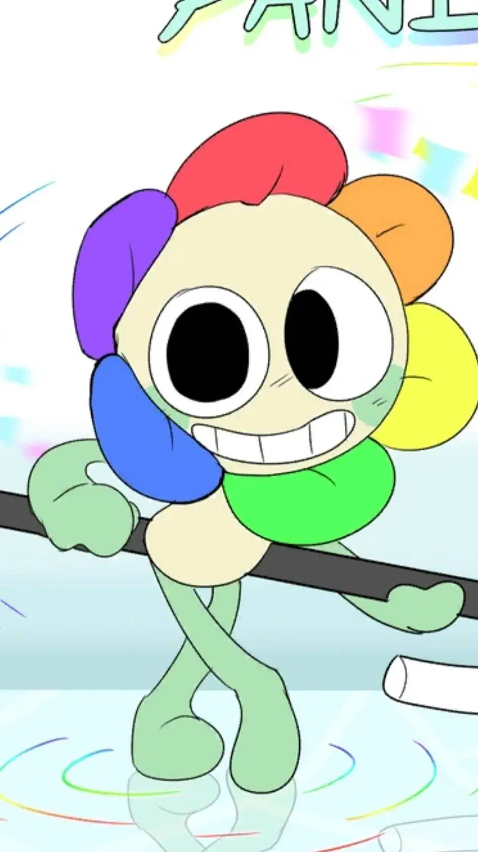 ai character: Dandys world background