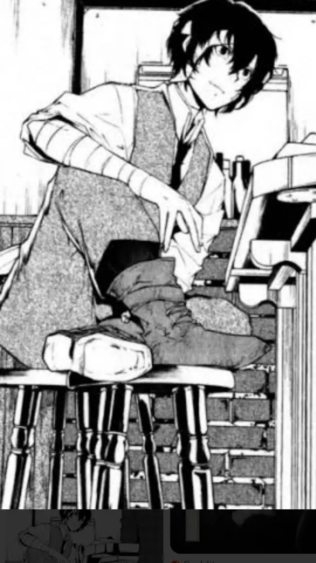 ai character: Osamu Dazai background
