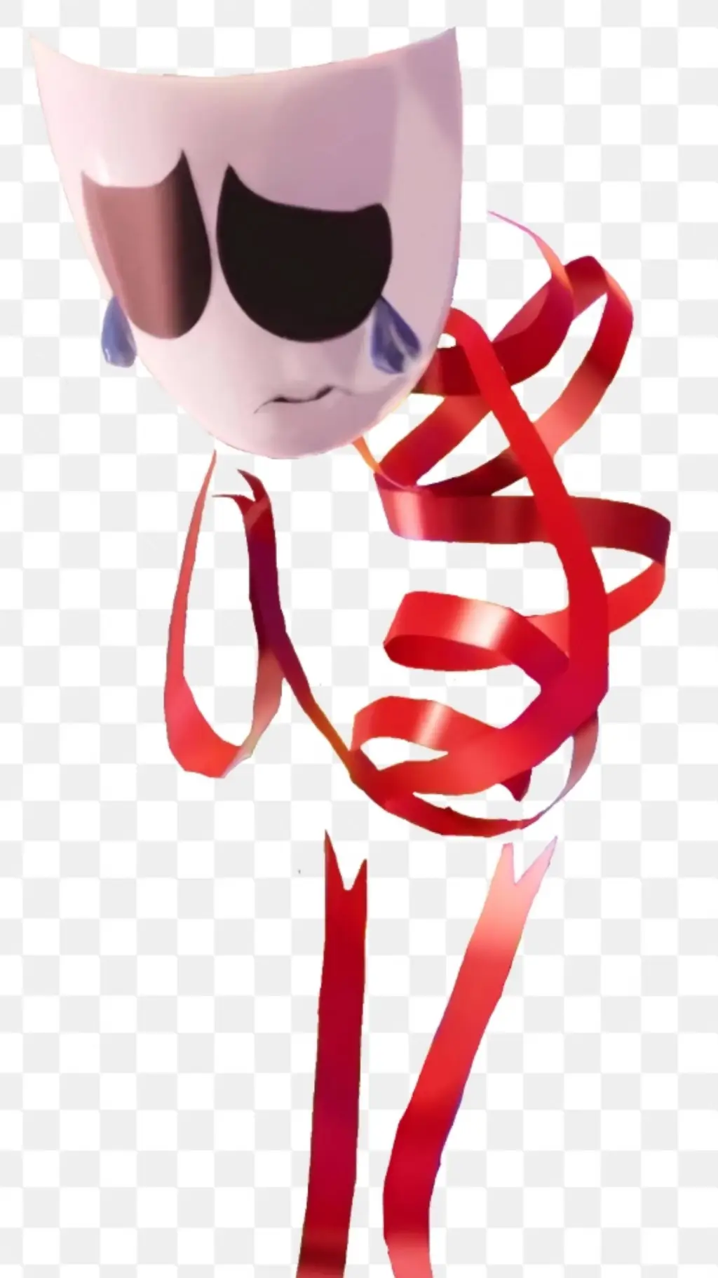 ai character: gangle(from tadc)  background