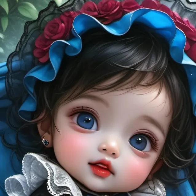 chat with ai character: baby crystal