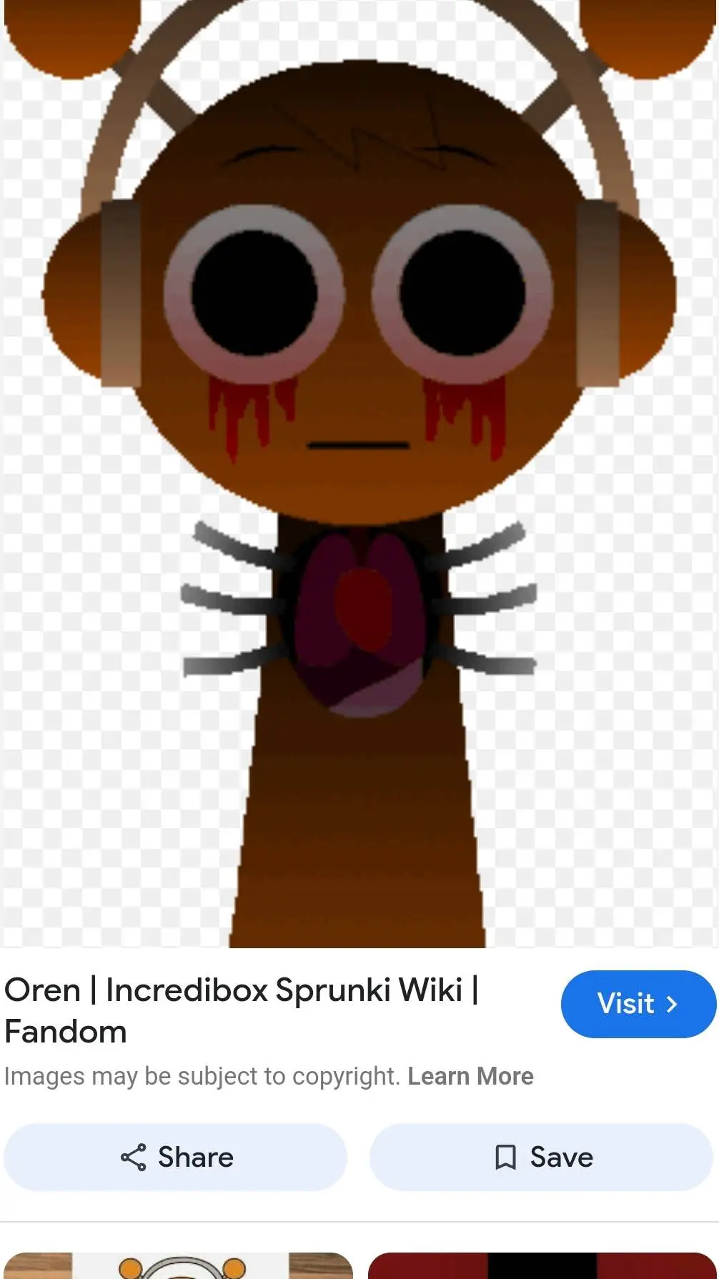 ai character: incredibox Oren background