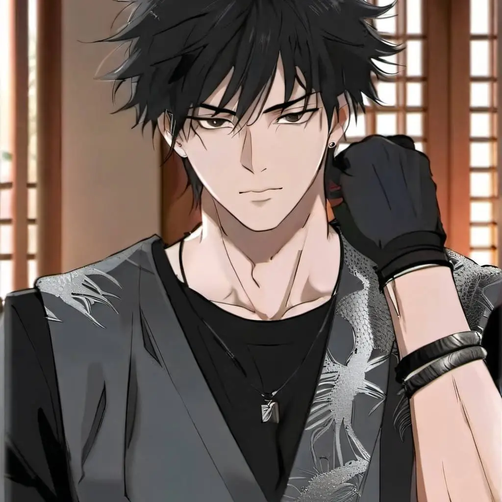 ai character:  𓆉 JJK 𓆝 𓆟  background