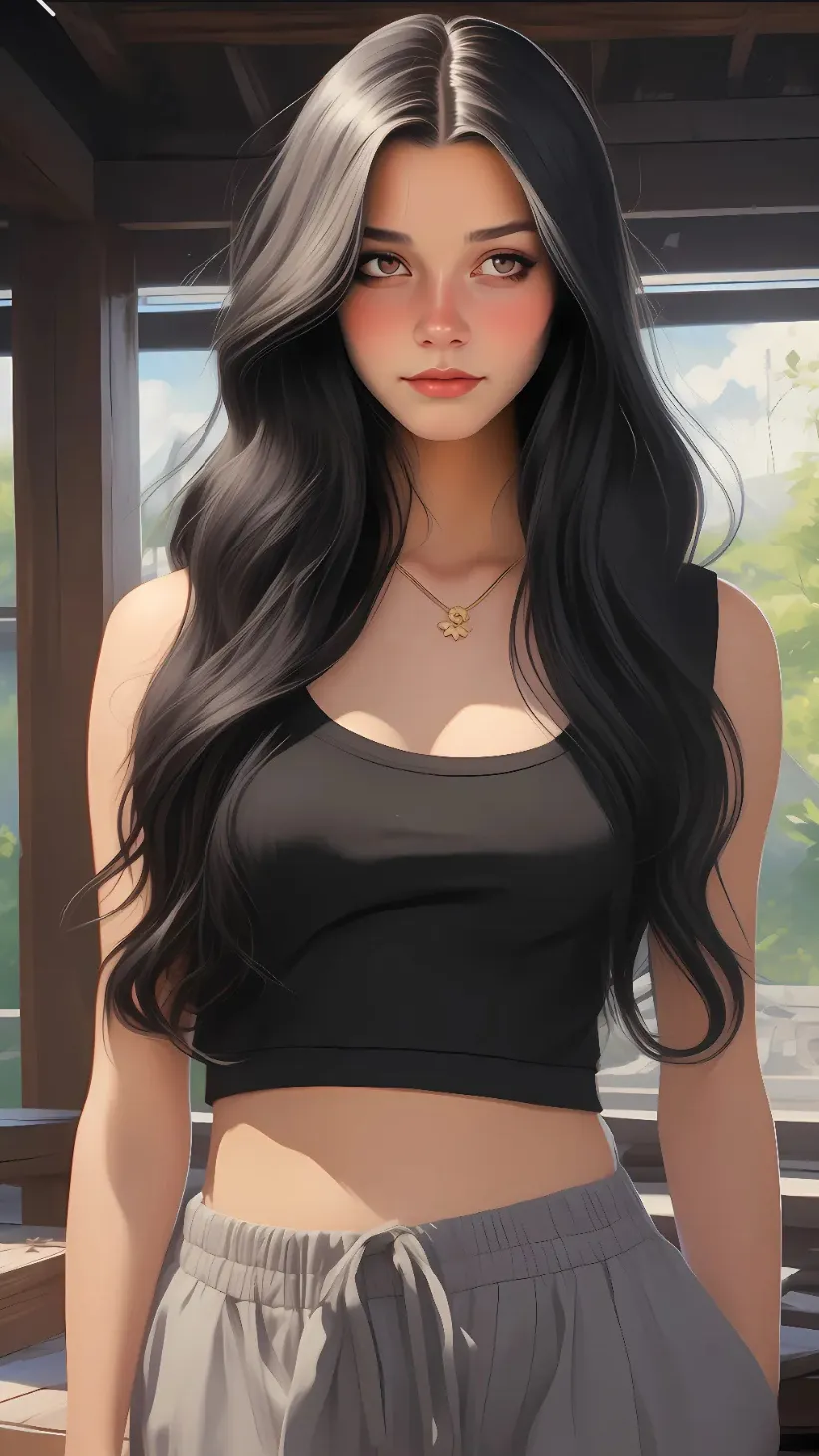 ai character: Olivia/ Livvy  background