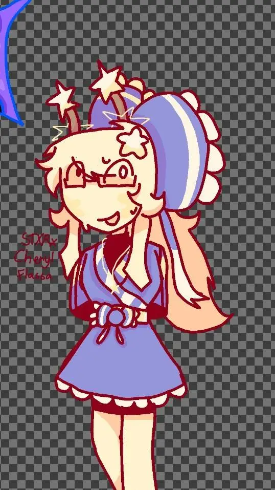 ai character: STXRx Flassa 👍 background