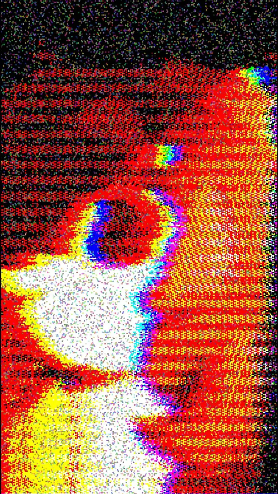 ai character: The 'Glitch'. background