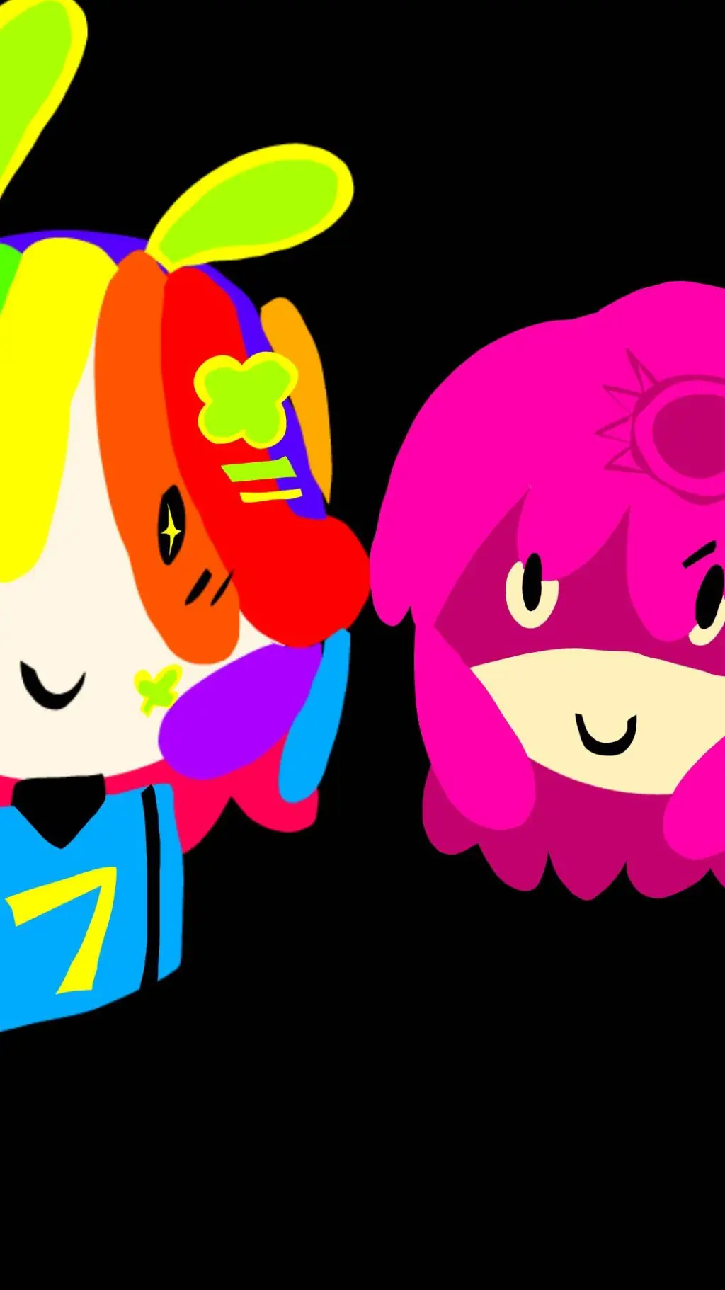 ai character: Aha..! i got y- background