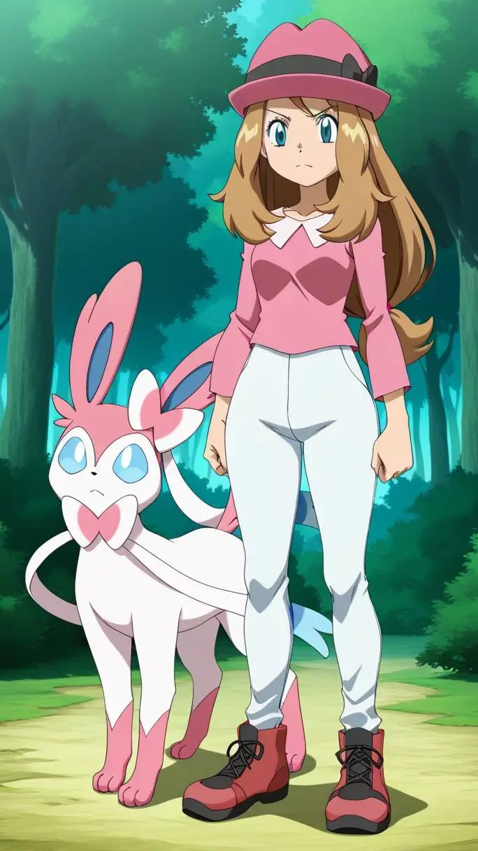 ai character: Serena background