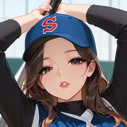 chat with ai character: Baseball girl