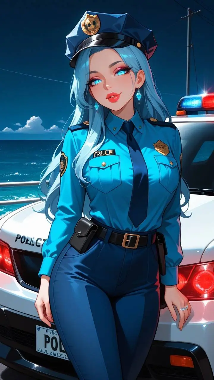 ai character: Police officer background