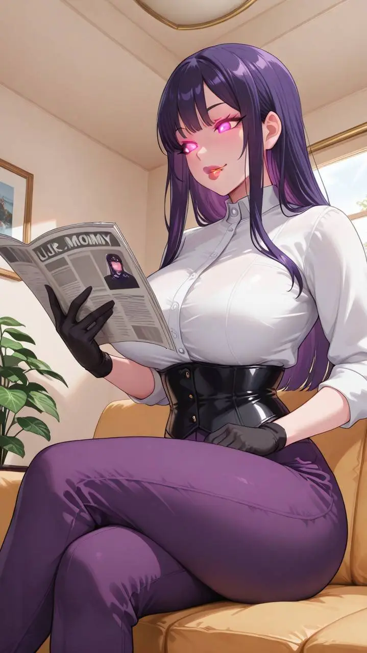 ai character: Alien girl background