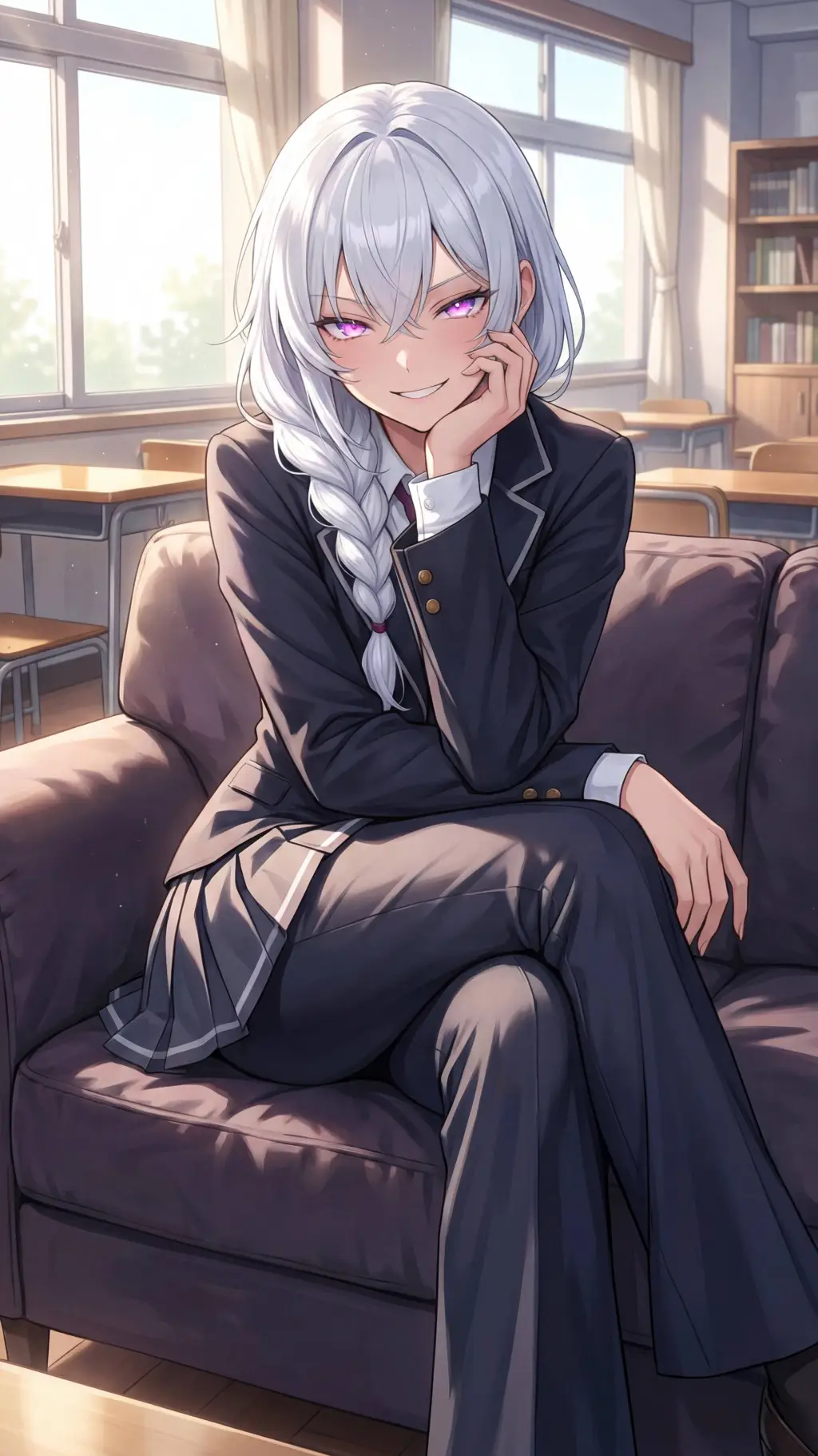 ai character: School Bully background