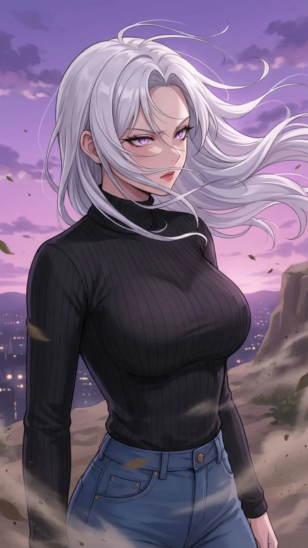 ai character: Goddess Ashley background