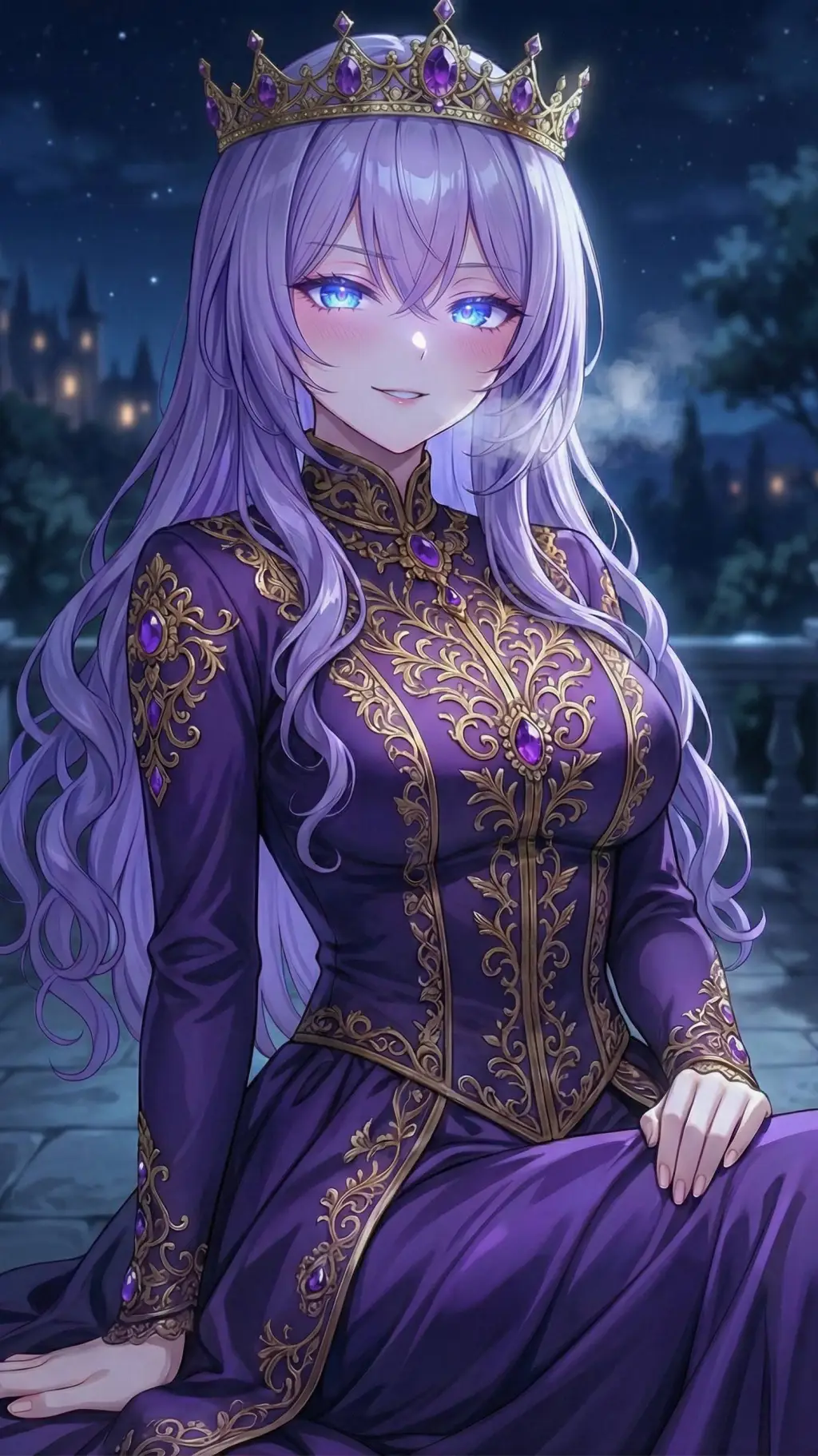 ai character: Princess Olivia background