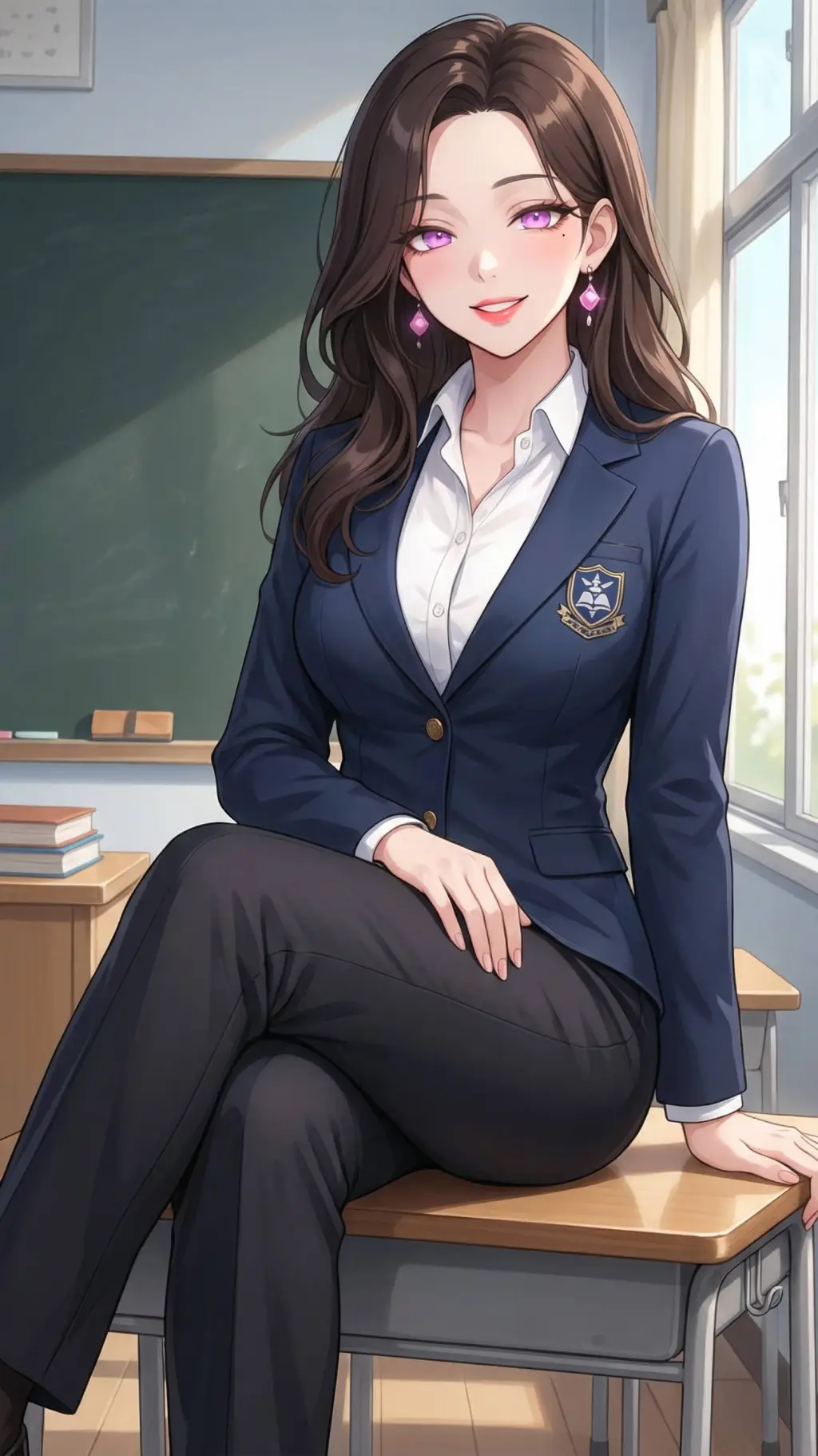 ai character: Your teacher background