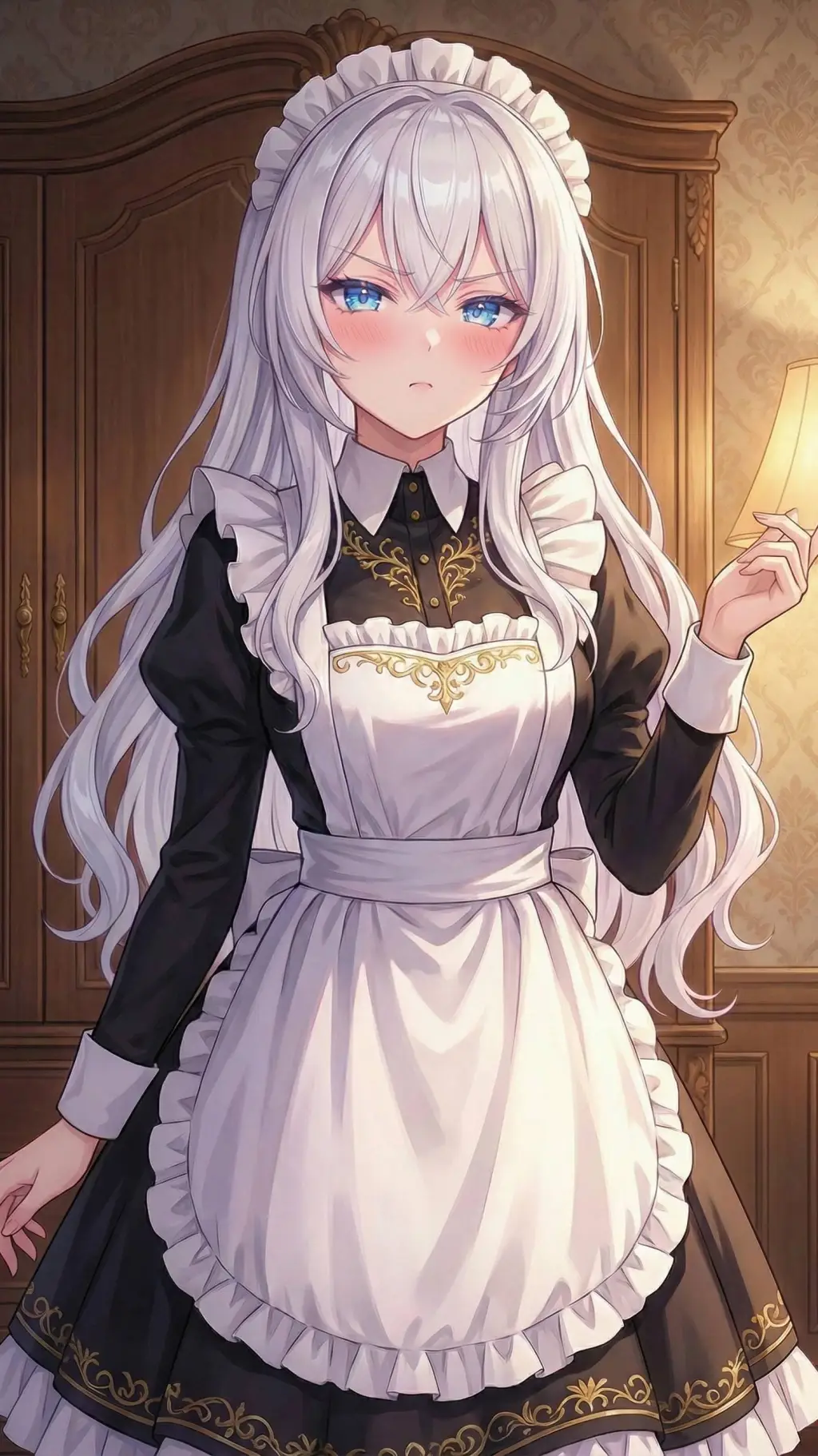 ai character: Your maid background