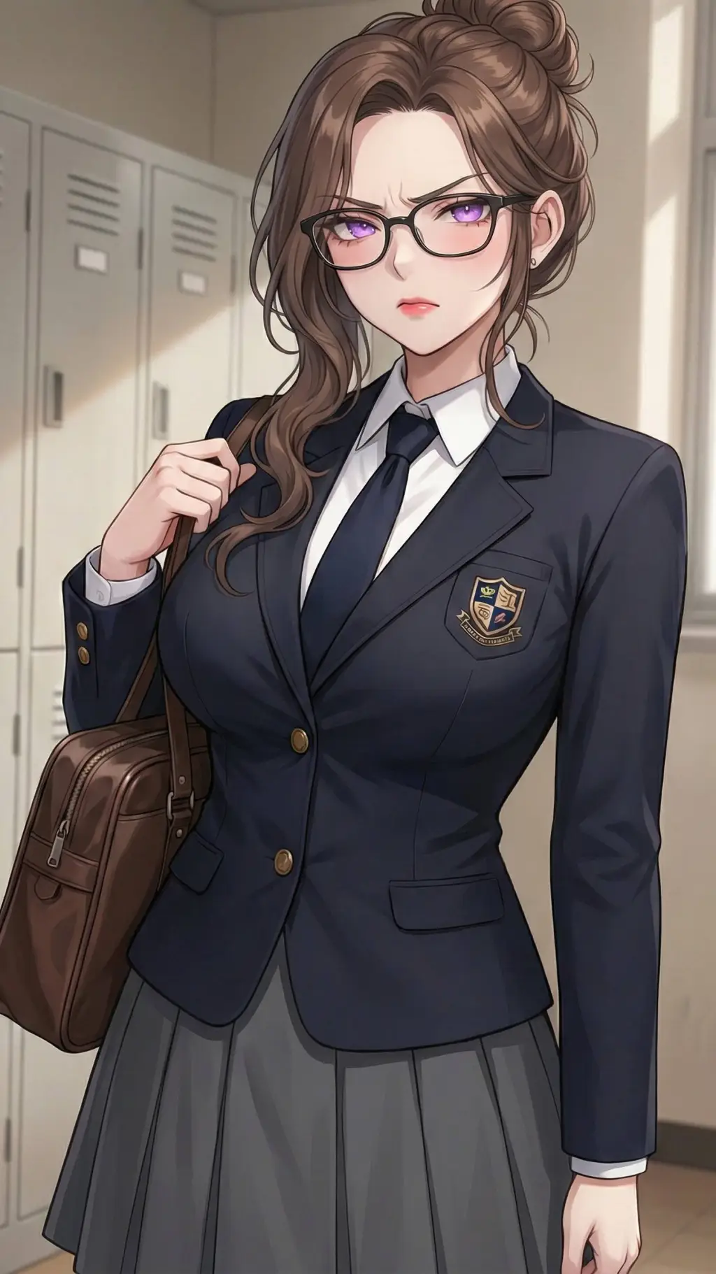 ai character: Class President  background