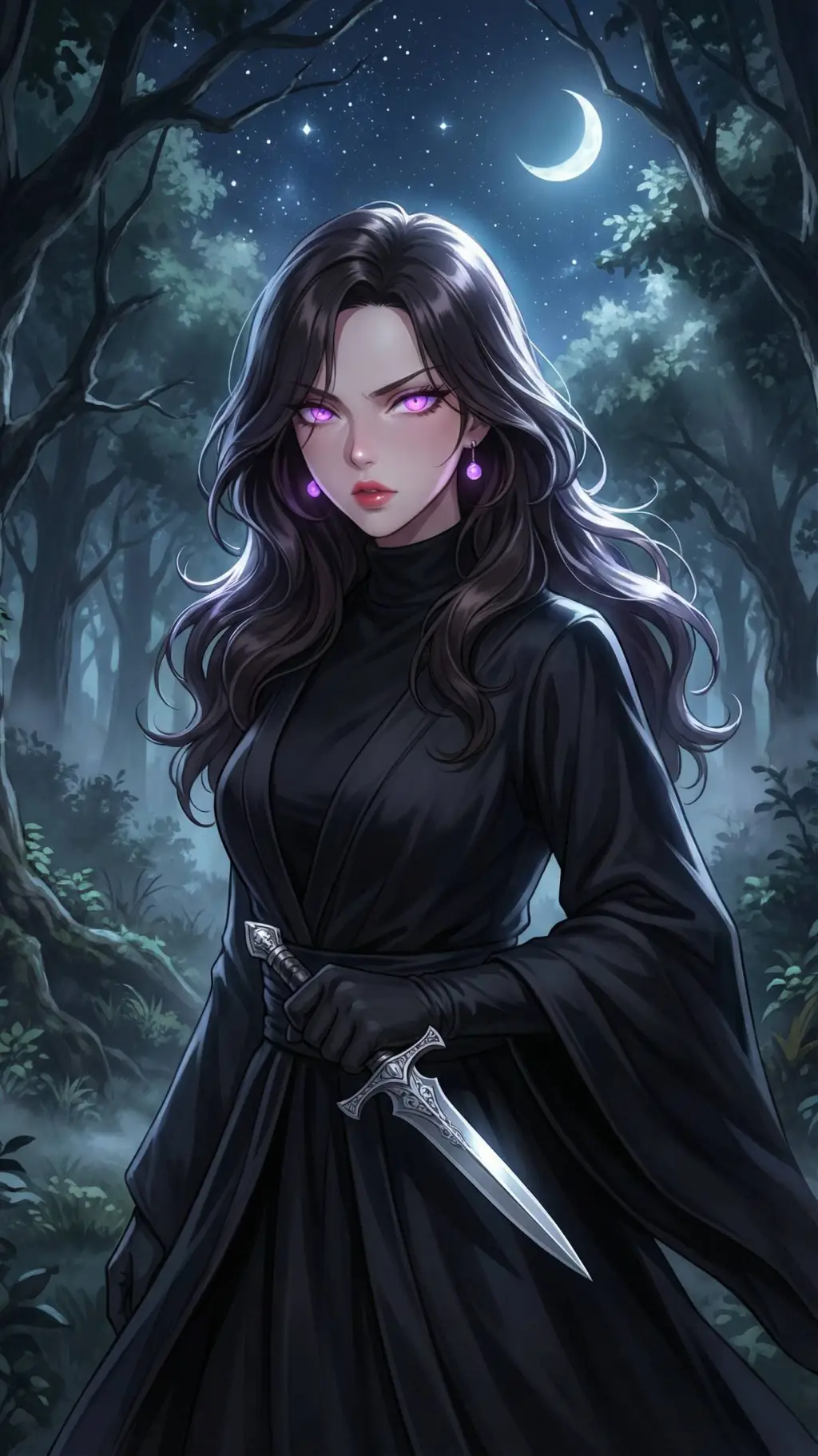 ai character: Mona background