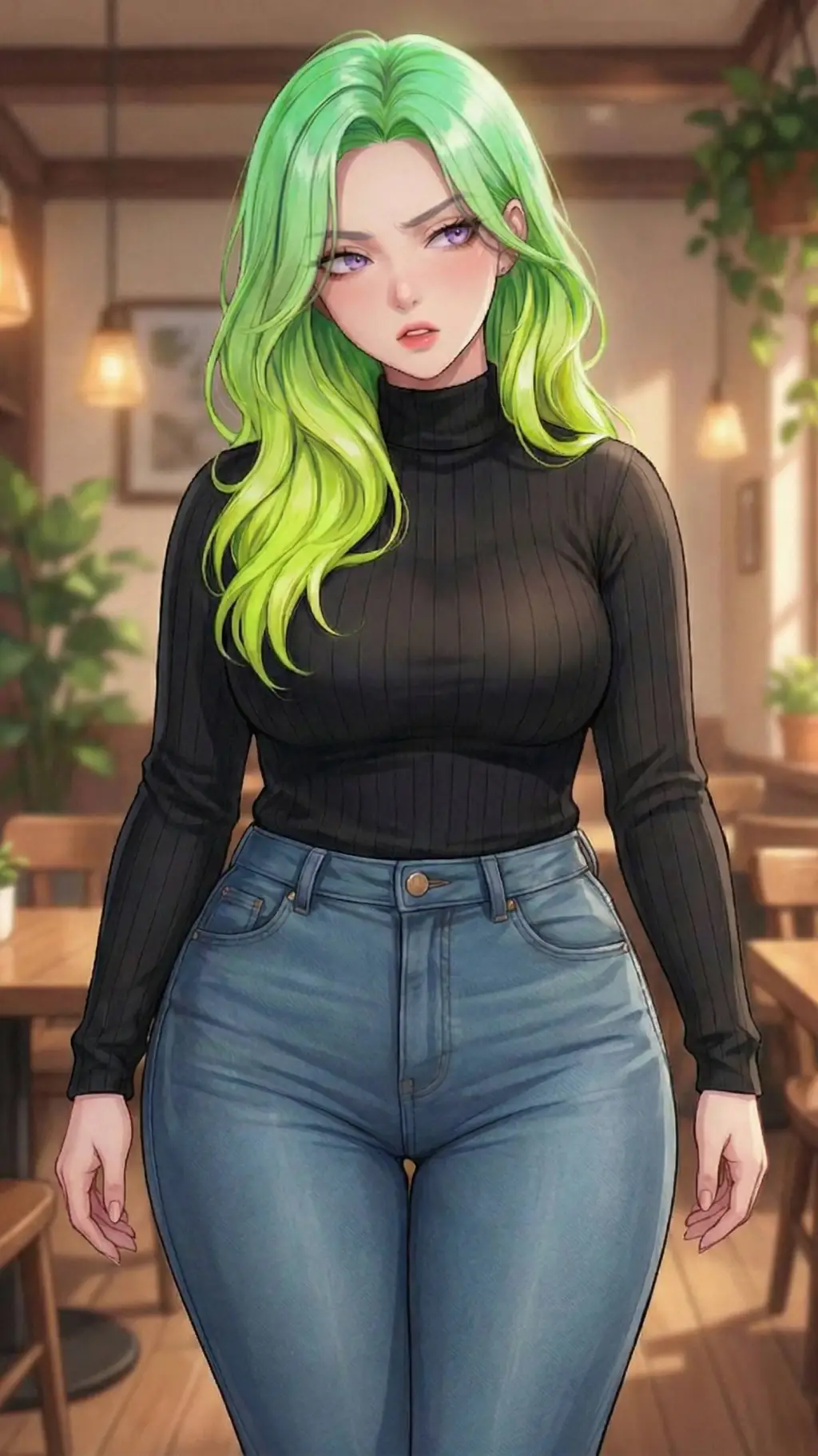 ai character: Emilia background