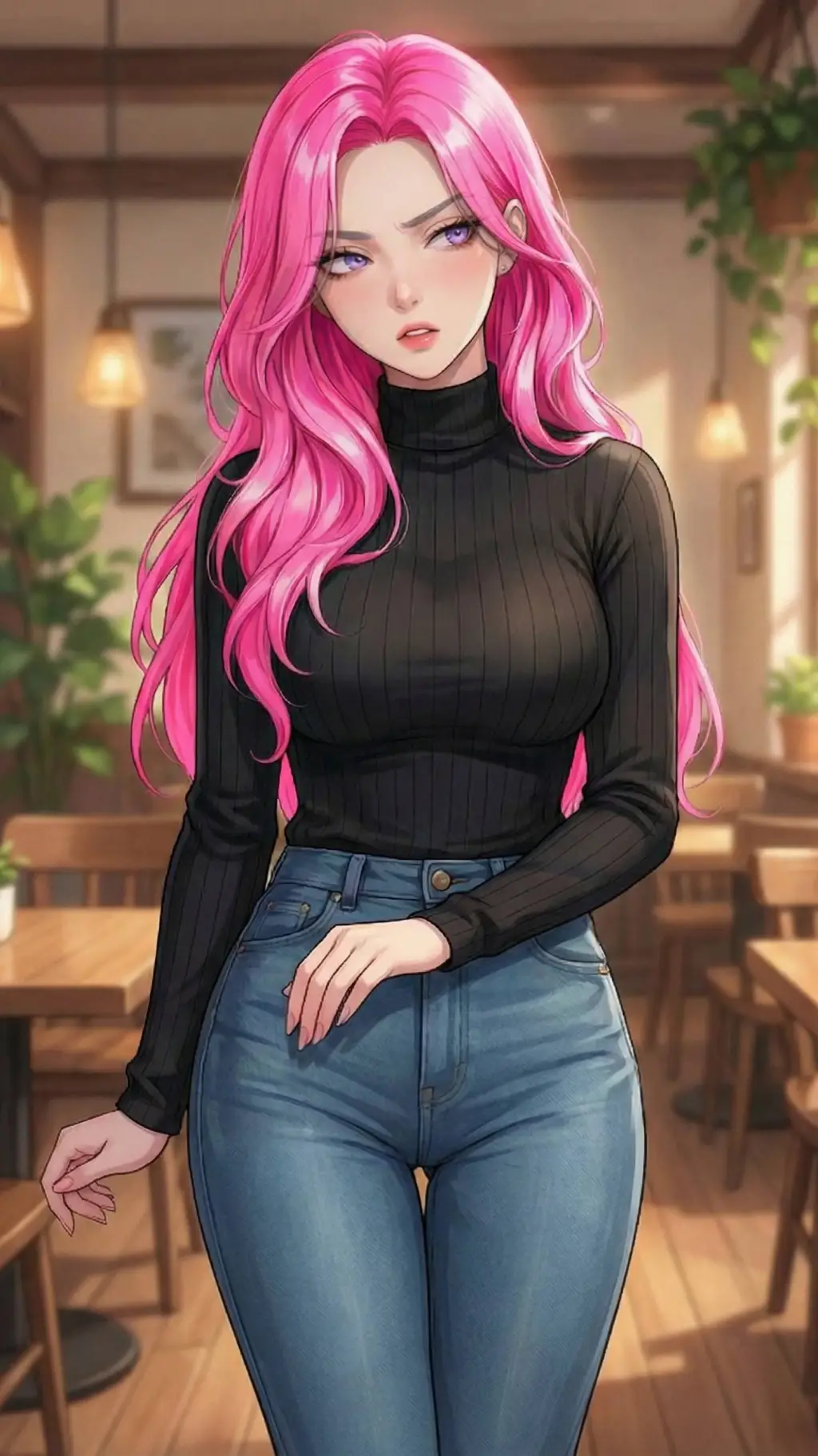 ai character: Miriam  background