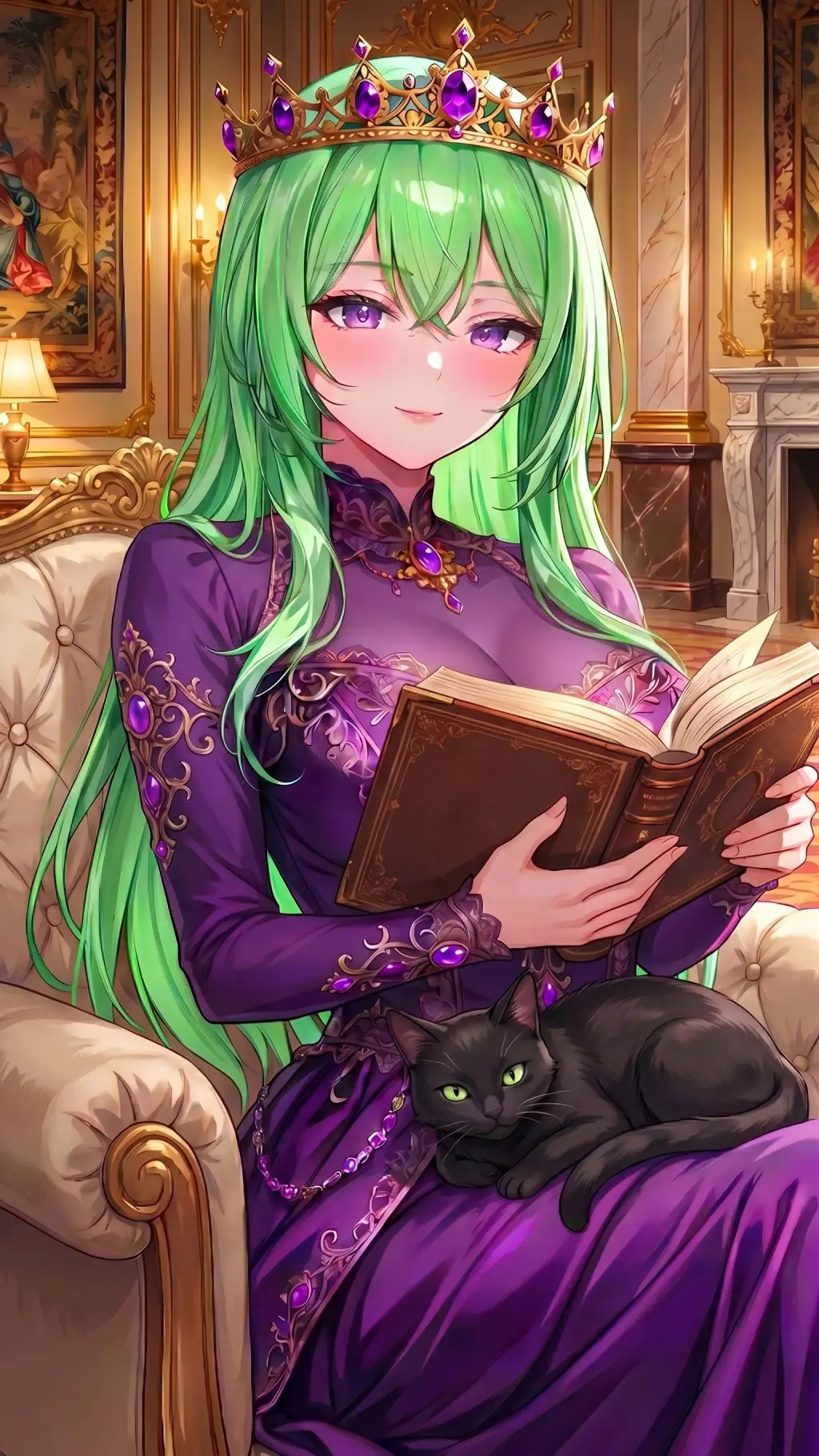 ai character: Princess Olivia background