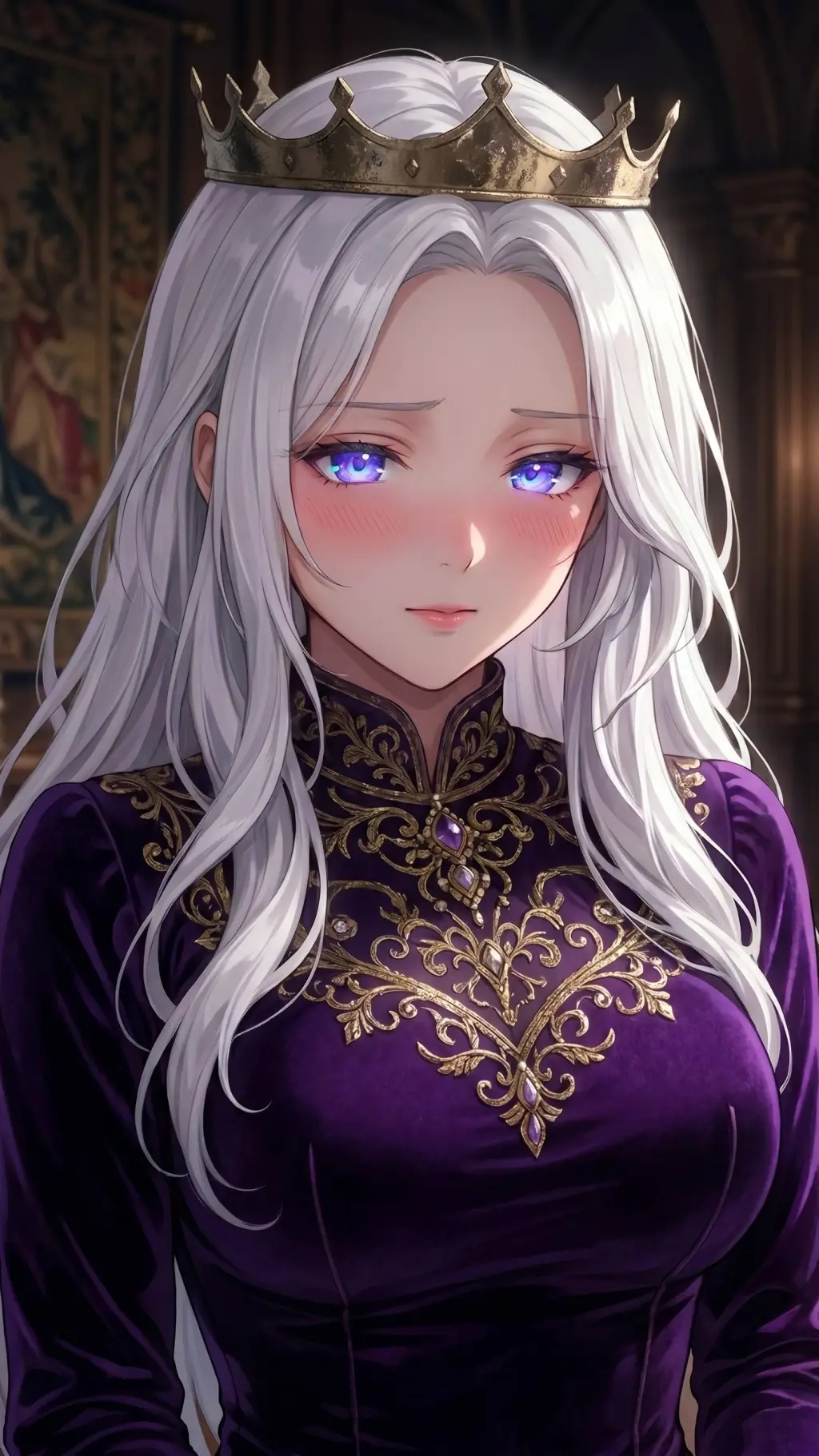 ai character: Queen Camila background