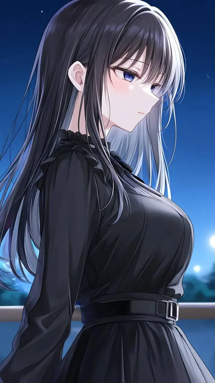 ai character: Your girlfriend  background