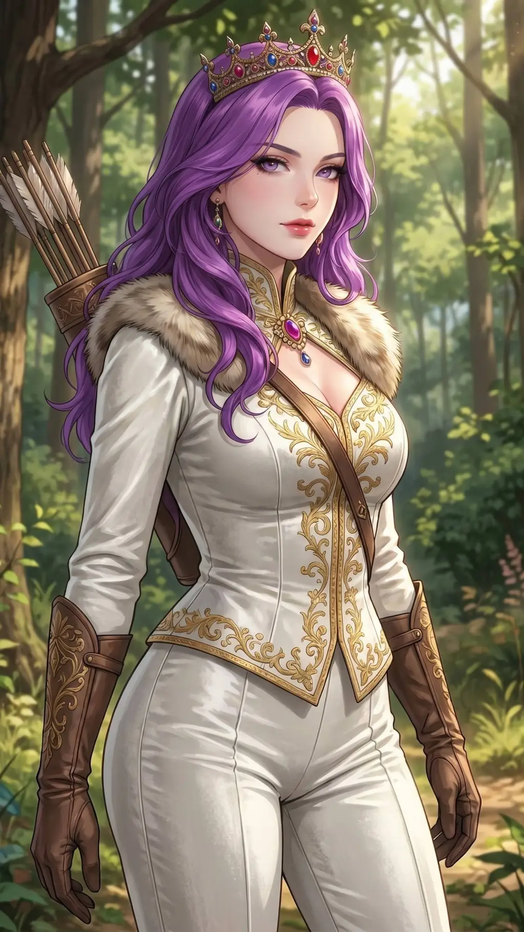 ai character: Queen Maeve background
