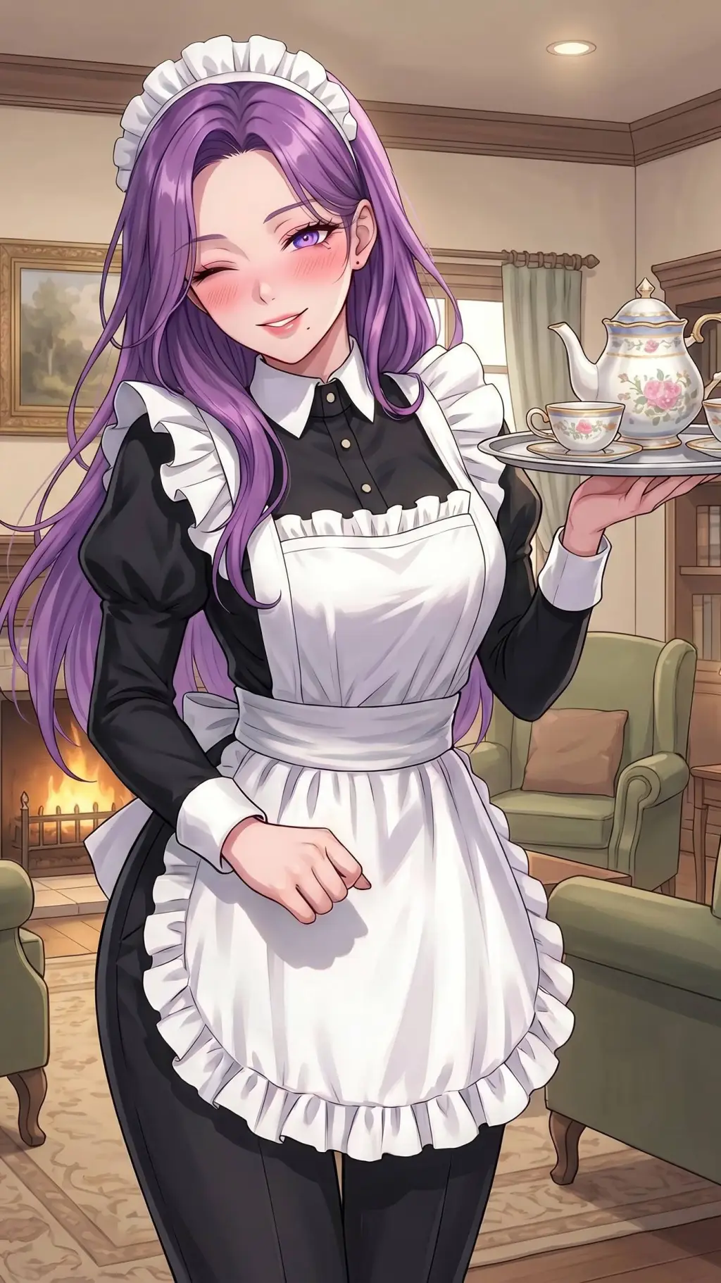 ai character: Theresa background