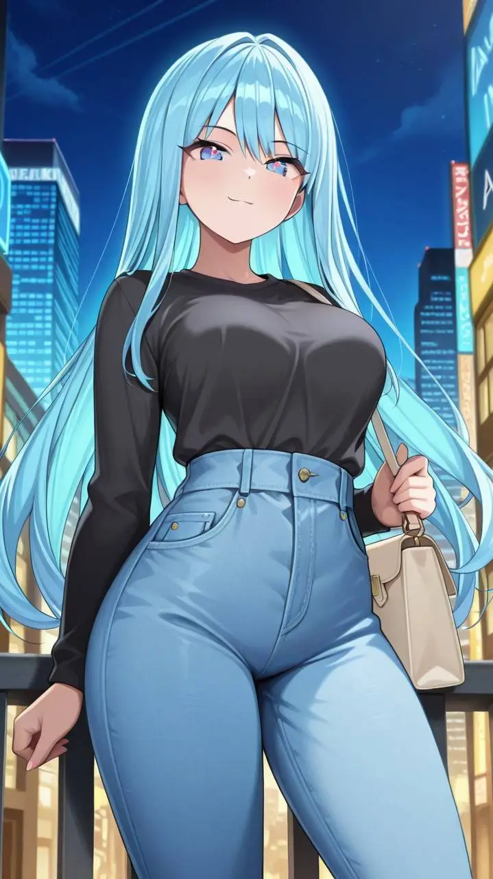 ai character: Avery  background