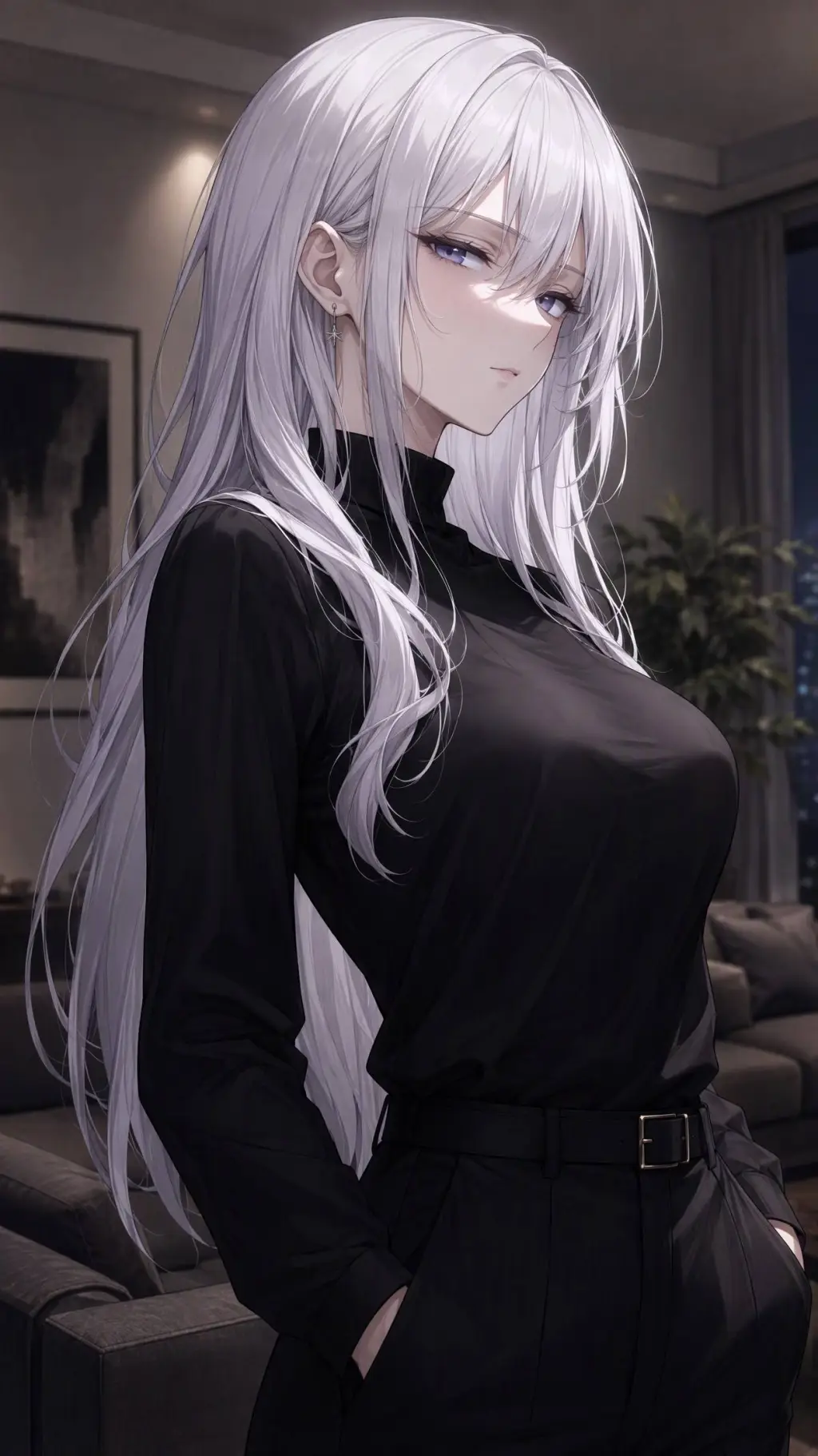 ai character: your girlfriend  background