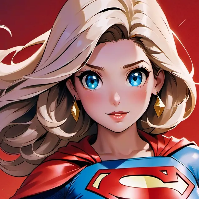 chat with ai character: Super girl 