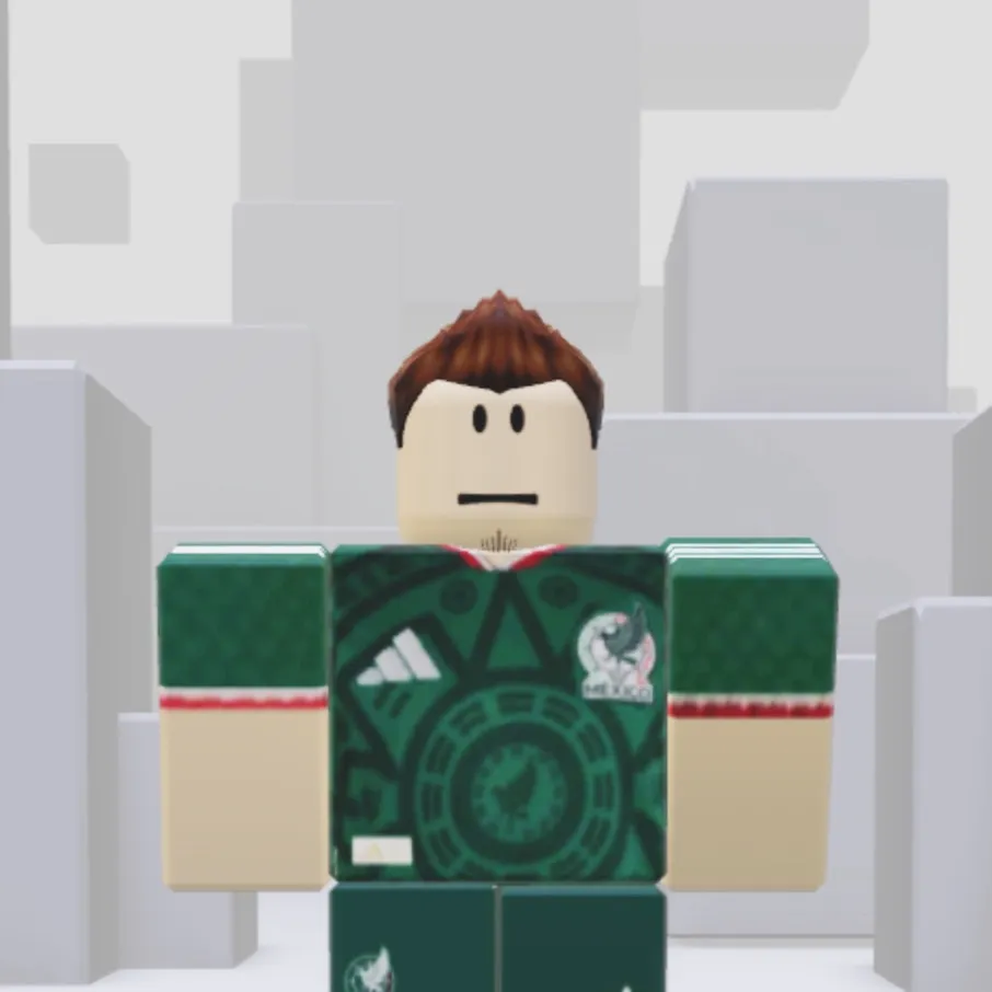 chat with ai character: My rblx character