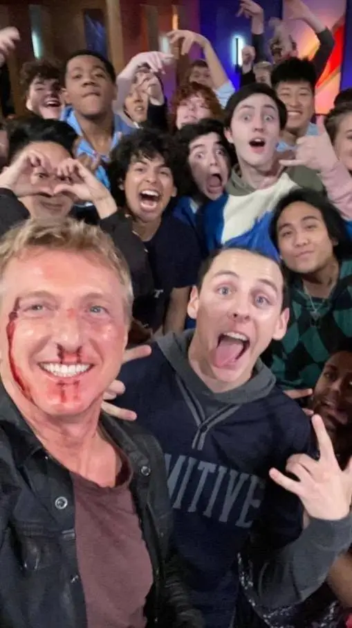 ai character: COBRA KAI background