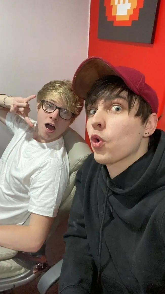ai character: SAM AND COLBY  background