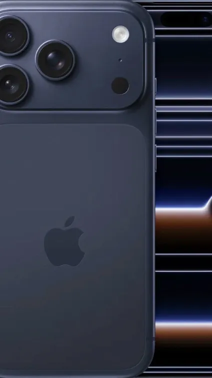 ai character: iPhone 17 Pro background