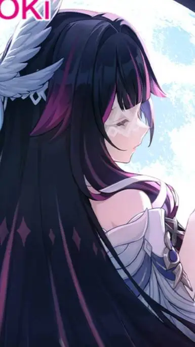 ai character: Columbina  background