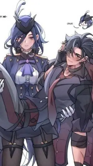 ai character: Wrio & Clorinde  background
