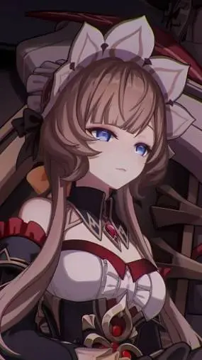 ai character: Sandrone  background