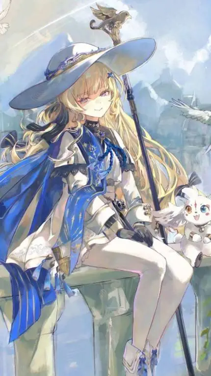 ai character: Phoebe <3 background