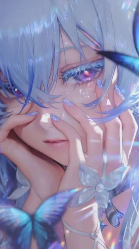 ai character: ✧Shore Keeper  background
