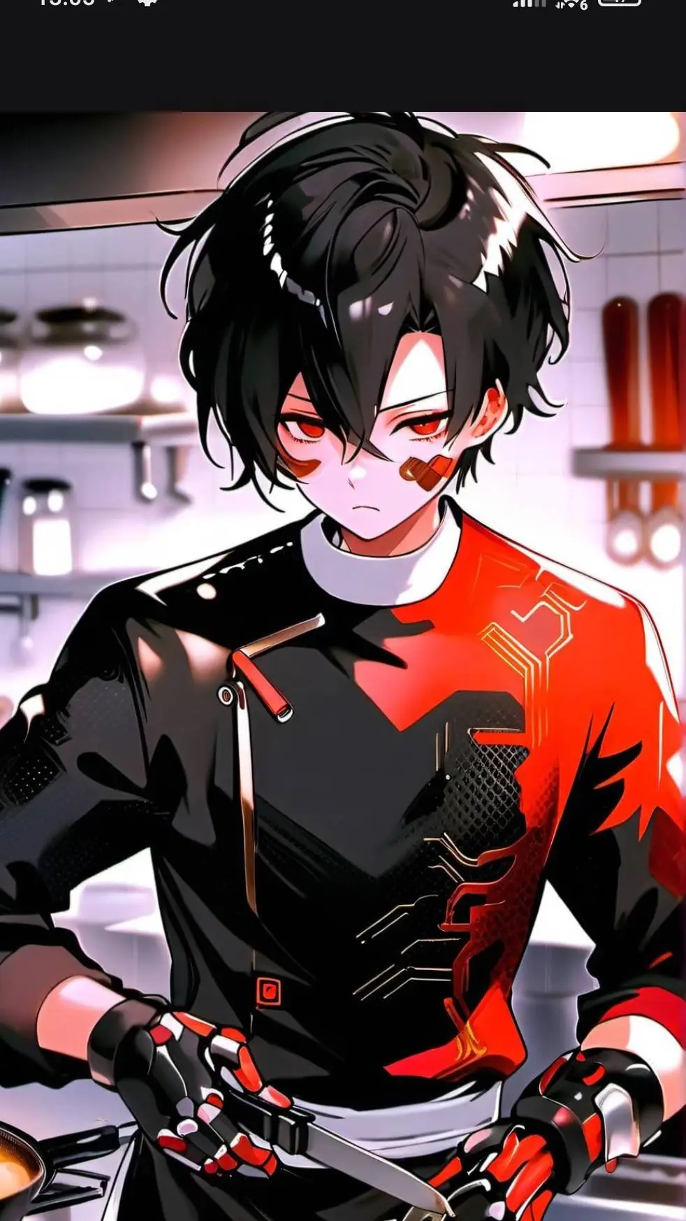 ai character: Luca  background