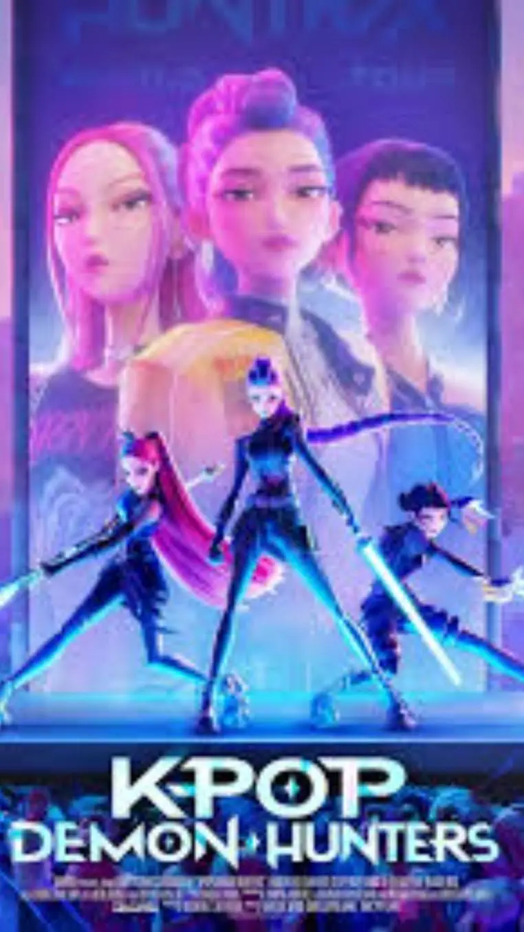 ai character: k-pop demon hunter background