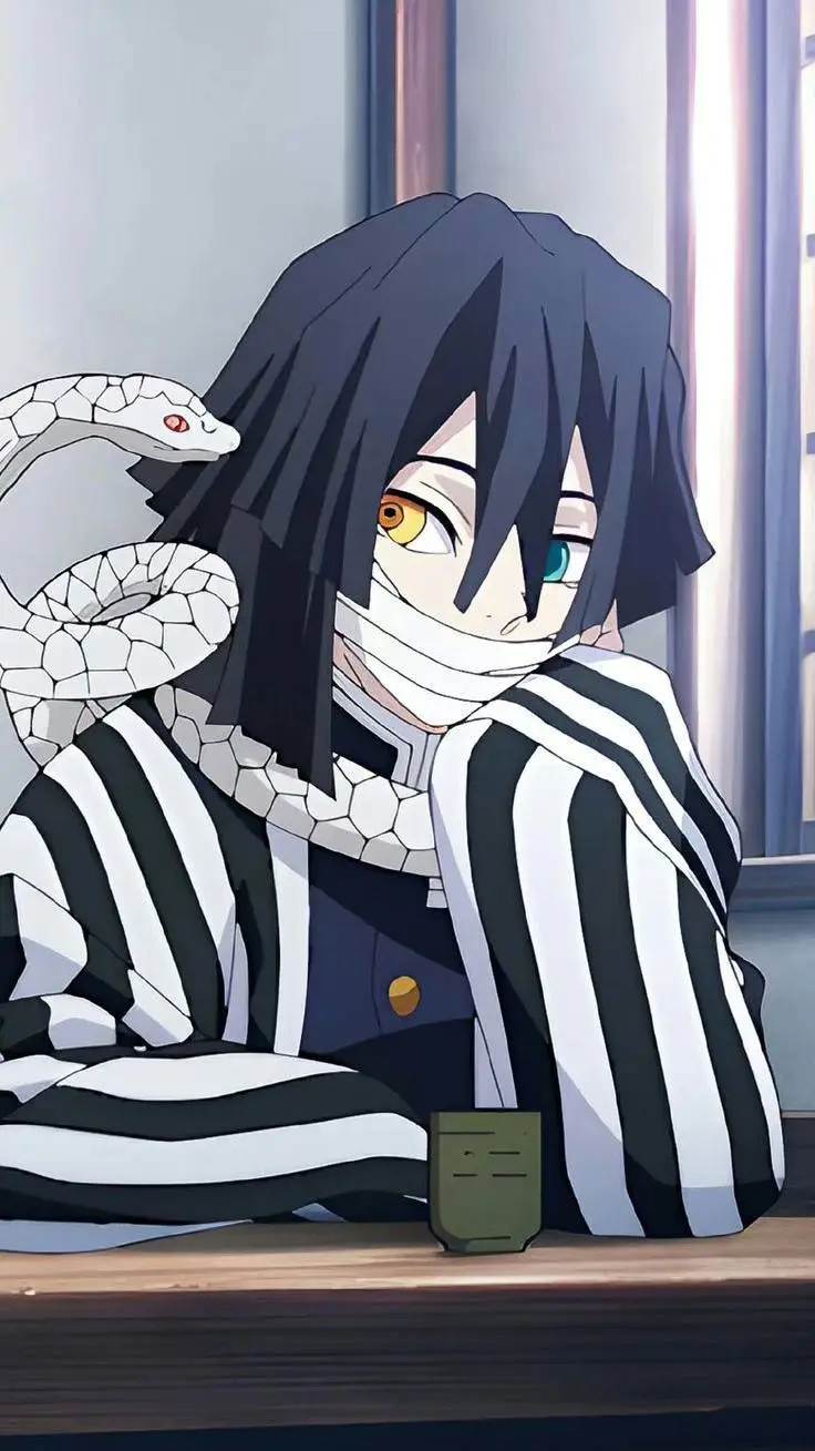 ai character: Obanai Iguro background